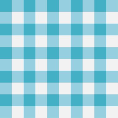 Mavi Gingham dikişsiz desen. Dik şeritler.