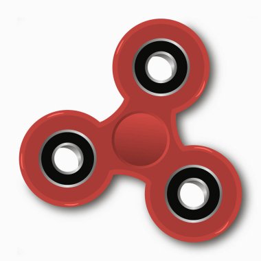 El spinner. Artan odak için oyuncak kıpır