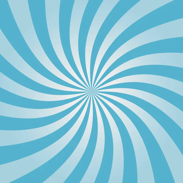 Dönen mavi güneş patlaması deseni.