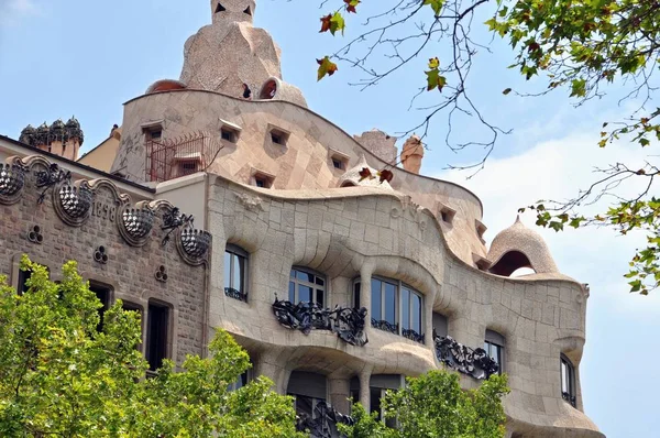 House built by Gaudi in Barcelona