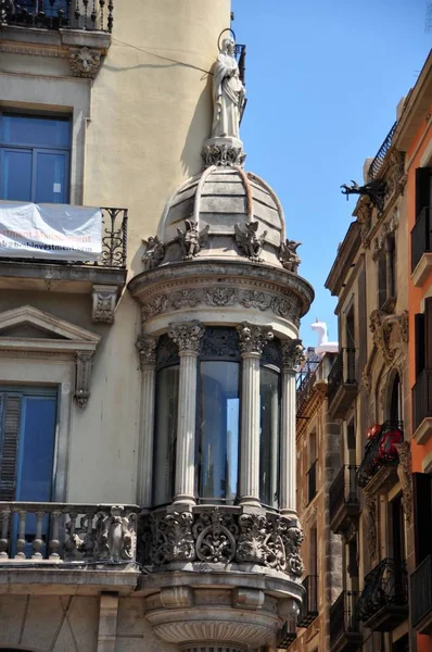 İspanyol Barselona güzel balkon