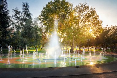Çeşme Araucano Park'ta Las Condes - Santiago, Şili