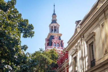 İtfaiye merkezi Downtown Santiago - Santiago, Şili kule