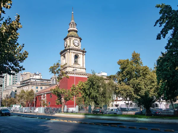 Iglesia San Francisco Santiago Chile — Foto de Stock