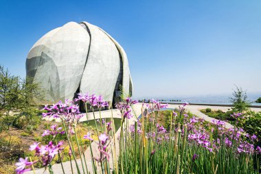 Santiago, Şili - 10 Mar 2018: Bahai evi Tapınağı ibadet - Santiago, Şili