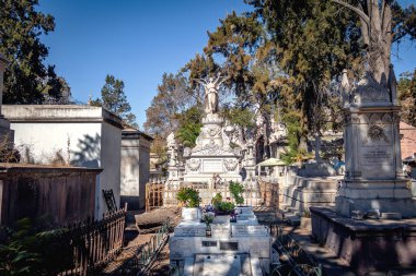 Santiago, Chile - Mar 11, 2018: Santiago Cemetery - Santiago, Chile