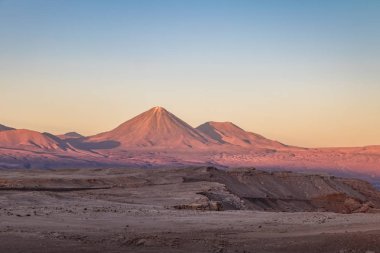 Licancabur stüdyo Moon ve Ölüm Vadisi - Atacama Çölü, Şili
