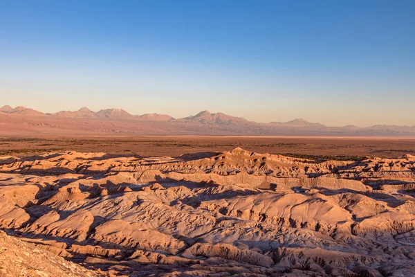 Death Valley Sunset Atacama Desert Chile — Stock Photo, Image