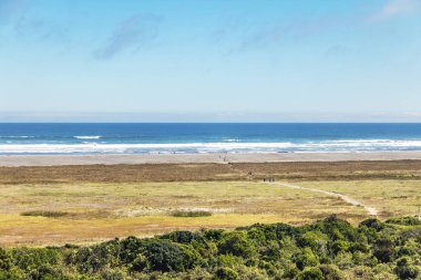 Dunas de Cucao Beach, Chiloe Milli Parkı - Chiloe Adası, Şili