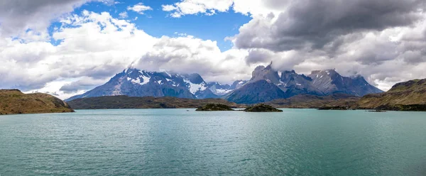 Мбаппе Вид Национальный Парк Торрес Дель Пайне Патагония Чили — стоковое фото