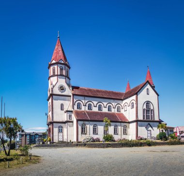 Sacred Heart of Jesus Church - Puerto Varas, Chile clipart