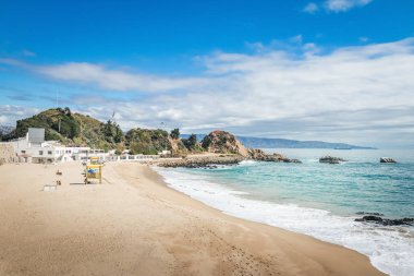 Las Salinas Plajı - Vina del Mar, Şili