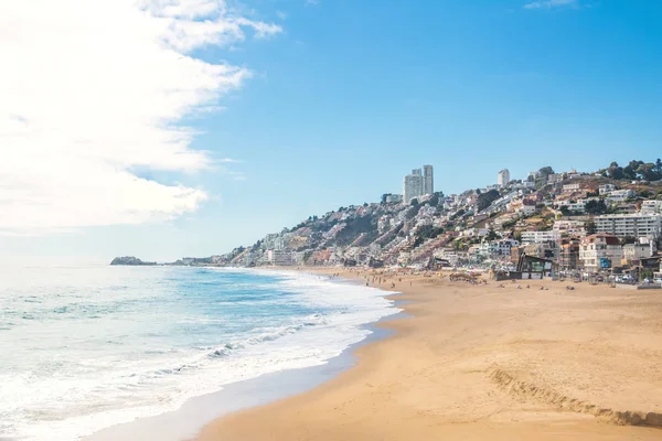 Playa Renaca Vina Del Mar Chile — Foto de Stock