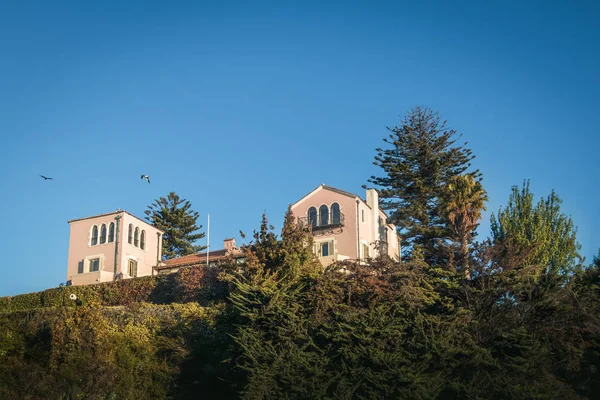 Pałac Cerro Castillo Lub Pałac Prezydencki Vina Del Mar Chile — Zdjęcie stockowe