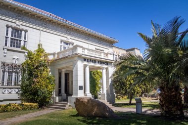 Vina del Mar, Şili - 24 Mart 2018 - Fonck Müzesi - Vina del Mar, Şili