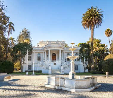 Vina del Mar, Şili - 24 Mar 2018: Rioja Sarayı - Vina del Mar, Şili
