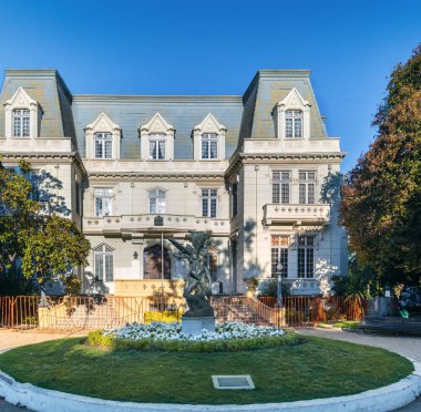 Vina del Mar, Şili - 25 Aralık 2018 - Carrasco Sarayı - Vina del Mar, Şili