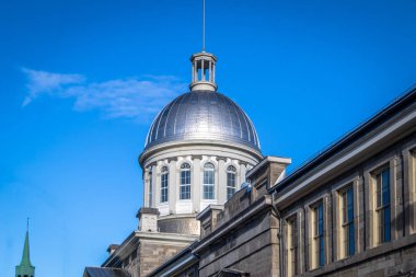 Eski Montreal Bonsecours Market Dome - Montreal, Quebec, Canad