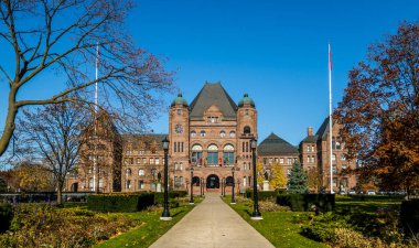 Ontario Yasama Meclisi Queens Park bulunan - Toront