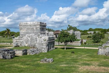 Maya harabelerini - tulum, Meksika