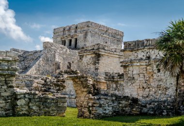 El Castillo - Maya harabelerini Tulum, Meksika