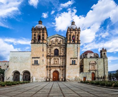 Church of Santo Domingo de Guzman - Oaxaca, Mexico clipart