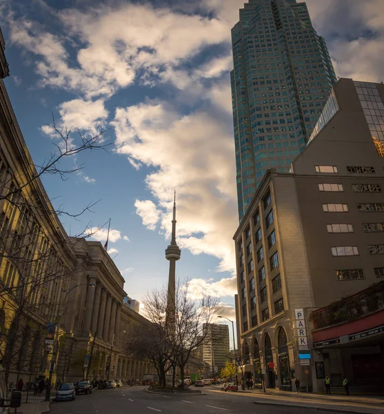 Union Station and CN Tower - Toronto, Ontario, Canada