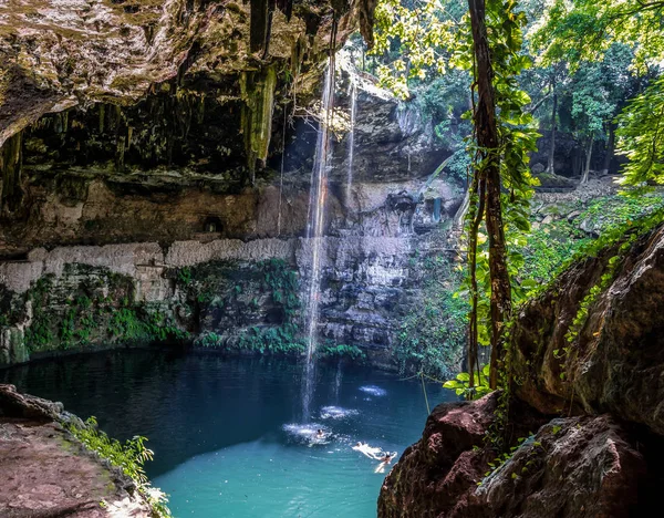 Cenote Zaci Valladolid Mexico — Stockfoto