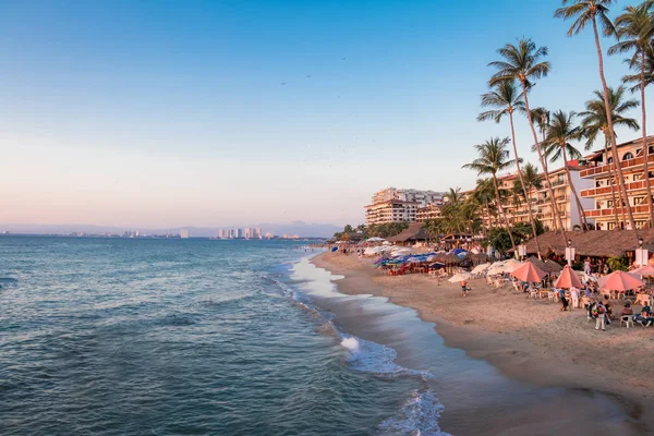 Puerto Vallarta Byggnader Och Stranden Puerto Vallarta Jalisco — Stockfoto