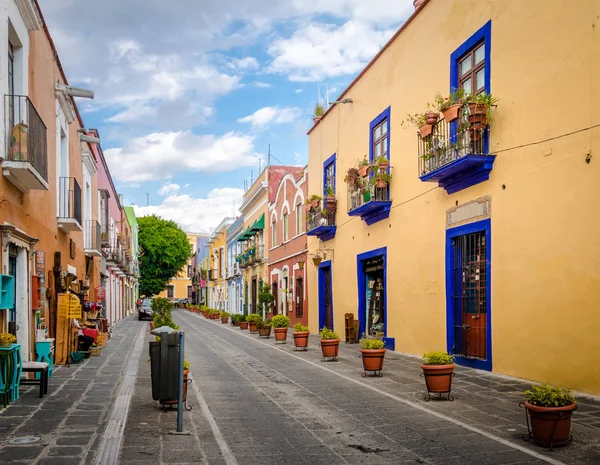 Callejon Los Sapos Puebla Messico — Foto Stock