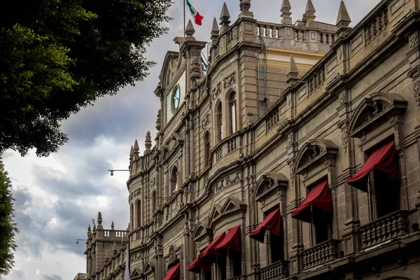 Δημοτικό Παλάτι Puebla Μεξικό — Φωτογραφία Αρχείου