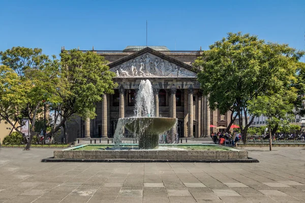 Degollado Theatre Guadalajara Jalisco Mexico — Stockfoto