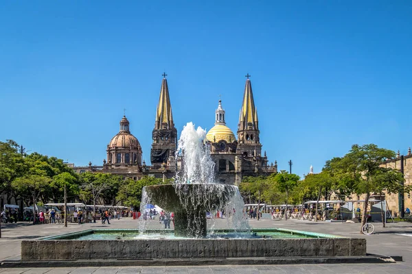 Guadalajara Katedrali Guadalajara Jalisco Meksika — Stok fotoğraf