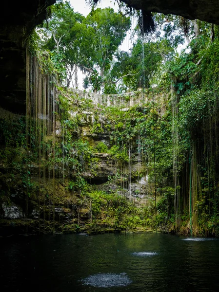 Cenote Kil Yucatan Mexico — Stockfoto