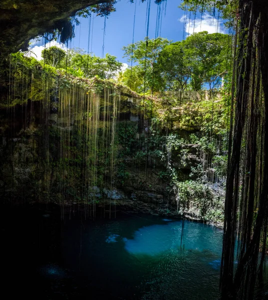 Cenote Kil Yucatan Mexico — Stockfoto