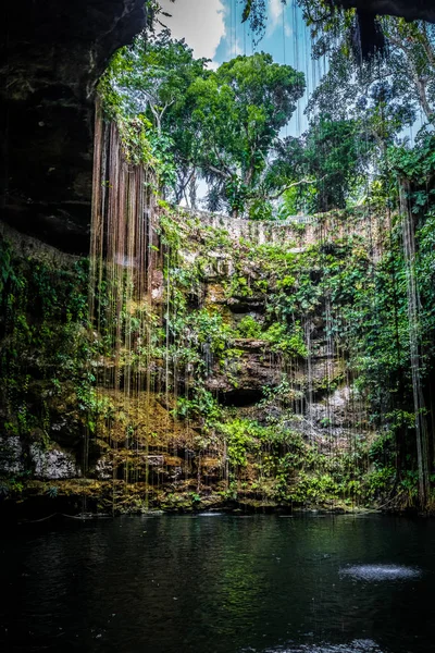 Cenote Kil Yucatan Mexico — Stock Photo, Image