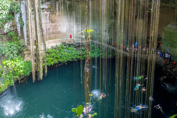 Cenote Kil Yucatan Mexico — Stock Photo, Image