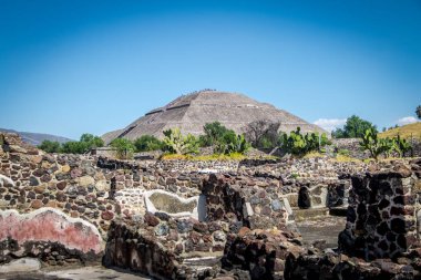 Güneş piramit, Teotihuacan Harabeleri - Mexico City, Meksika