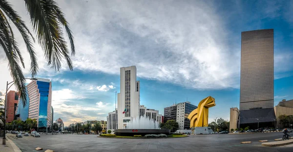 Paseo Reforma Square Mexico City Mexico — стокове фото