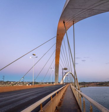 JK Bridge at sunset - Brasilia, Distrito Federal, Brazil