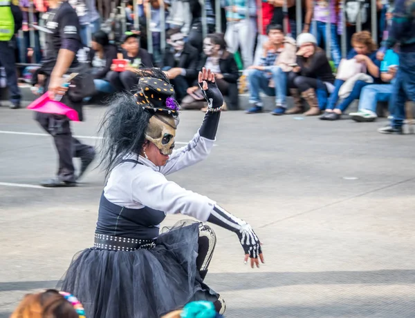 Mexiko Stadt Mexiko Oktober 2016 Tag Der Totenparade — Stockfoto