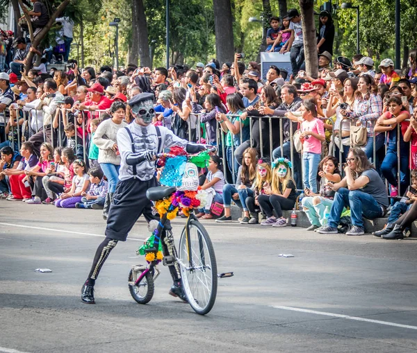 Ciudad México México Octubre 2016 Día Del Desfile Muertos —  Fotos de Stock