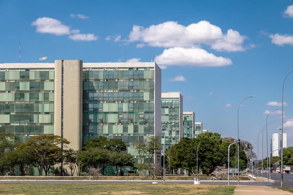 Bakanlığı Binalarda Bakanlıkları Esplanada Dos Cortezo Esplanade Hükümet Departmanları Büroları — Stok fotoğraf
