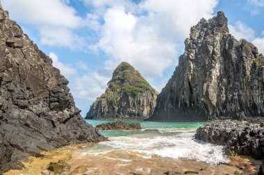 Morro Dois Irmaos Cacimba do Padre Beach - Fernando de Noronha, Pernambuco, Brezilya
