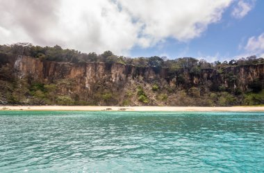 View of Praia do Sancho Beach from a Boat - Fernando de Noronha, Pernambuco, Brazil