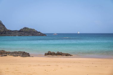 Praia do Sancho Beach - Fernando de Noronha, Pernambuco, Brezilya