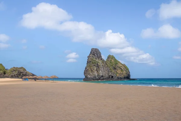 Morro Dois Irmaos Cacimba Padre Beach Fernando Noronha Pernambuco Brasil — Fotografia de Stock