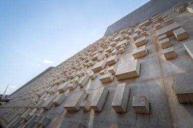 Brasilia, Brezilya - 26 Ağustos 2018: Claudio Santoro Ulusal Tiyatrosu - Brasilia, Distrito Federal, Brezilya