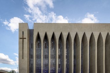 Brasilia, Brezilya - 27 Ağustos 2018: Dom Bosco Sığınağı - Brasilia, Distrito Federal, Brezilya