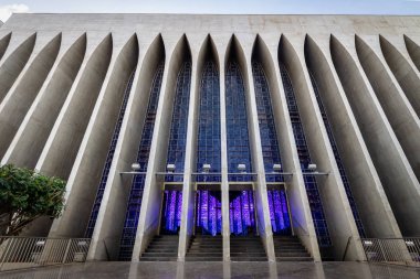 Brasilia, Brezilya - 27 Ağustos 2018: Dom Bosco Sığınağı - Brasilia, Distrito Federal, Brezilya